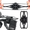 Silicone Bike Phone Mount Shockproof Bicycle Smartphone Holder for MTB Road Bike