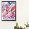 Girl - Diamond Painting - Partial Special Shaped Drill(Canvas|30*40cm)