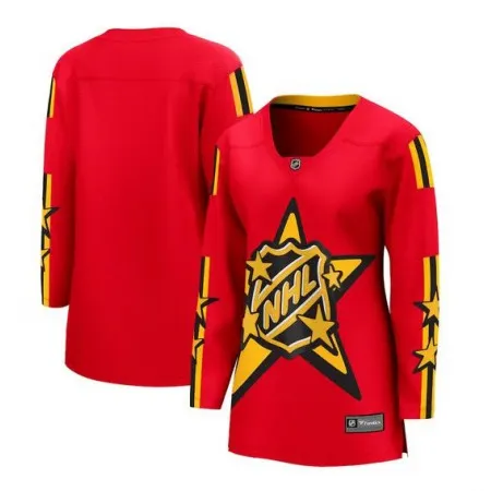 Women's All-Star Game 2024 Red  Stitched Hockey Jersey