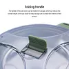 Foldable Portable Camping Cooker Pot Silicone Outdoor Kettle Cookware Tableware