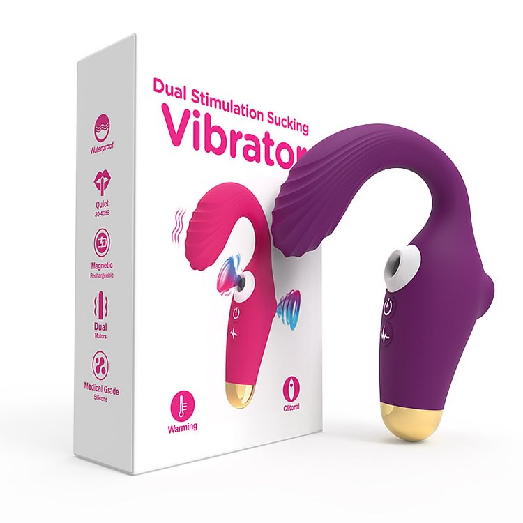10 Vibration Little Fox Sucking Vaginal Clitoral Vibrator   