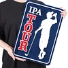IPA Tour - Vintage Metal Signs - 20*30cm/30*40cm