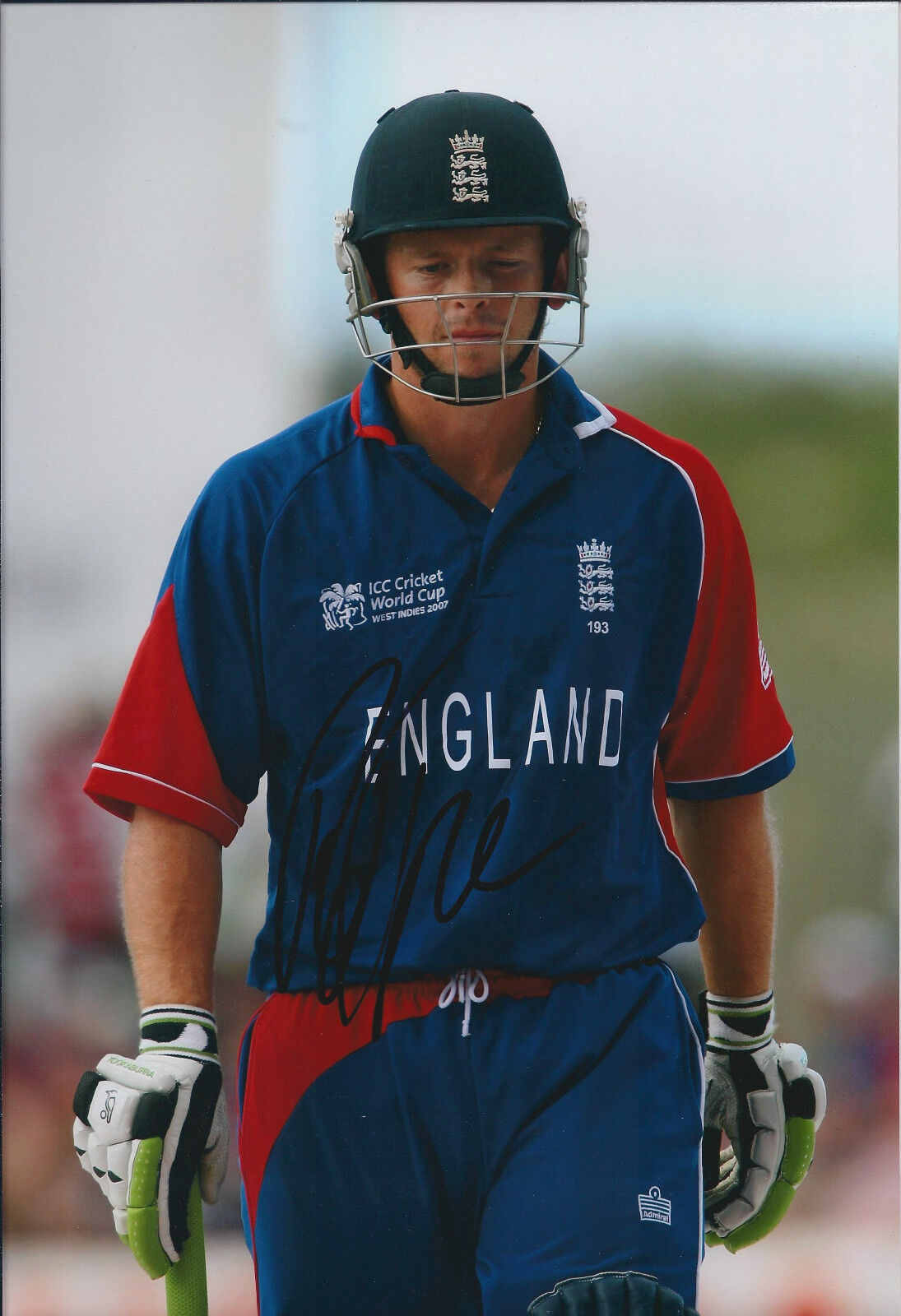 Ed JOYCE Signed Autograph 12x8 Photo Poster painting AFTAL COA England CRICKET SUSSEX