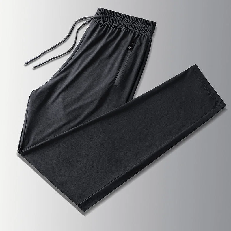 Men's Summer Quick Dry Ice Silk Sports Pants