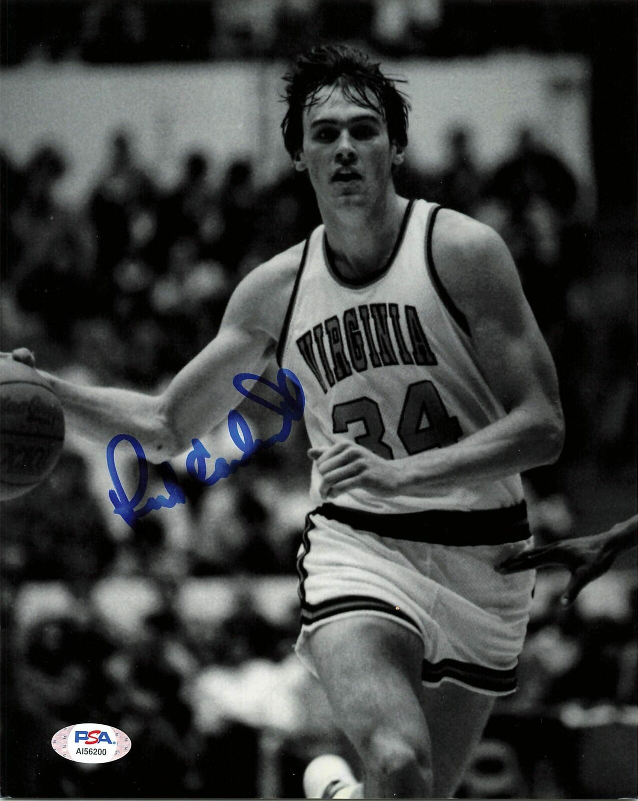 RICK CARLISLE signed 8x10 Photo Poster painting PSA/DNA West Virginia Mountaineers Autographed