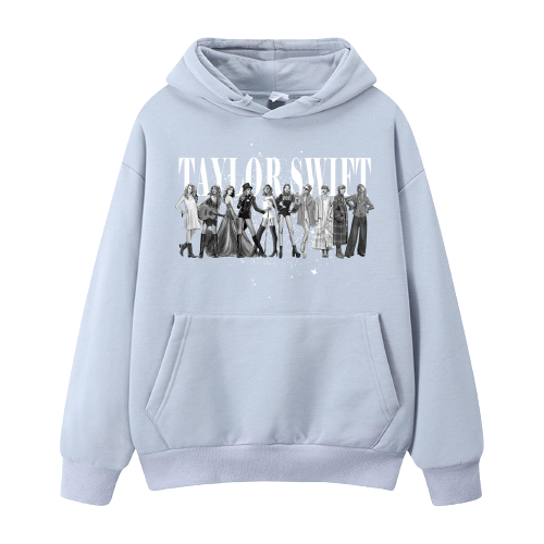 The Eras Tour Light Grey Hoodie