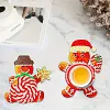 8pcs DIY Diamond Painting Coaster Kit - Christmas
