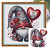 Valentine'S Day Goblin - 11CT Stamped Cross Stitch 40*40cm