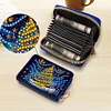 (US Local)DIY Diamond Art Diamond Dot Card Pack 5D Diamond Painting Pouch (Christmas Tree)