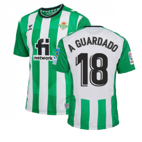 Real Betis Andrés Guardado 18 Home Shirt Kit 2022-2023