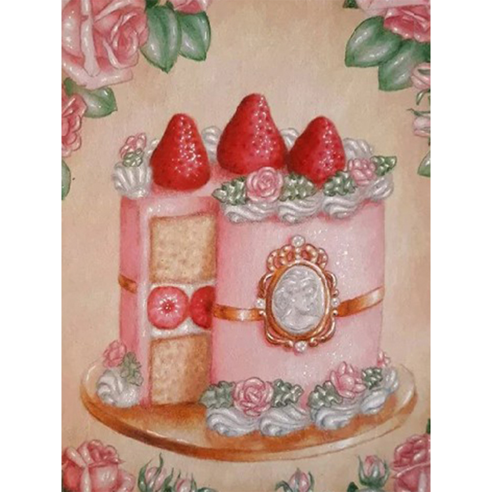 

Dessert - Round Drill Diamond Painting - 30*40CM, Round diamond 30*40cm, 501 Original