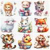 (Multi-Style) Cute Animal-18CT Stamped Cross Stitch 20*20cm/7.87*7.87in