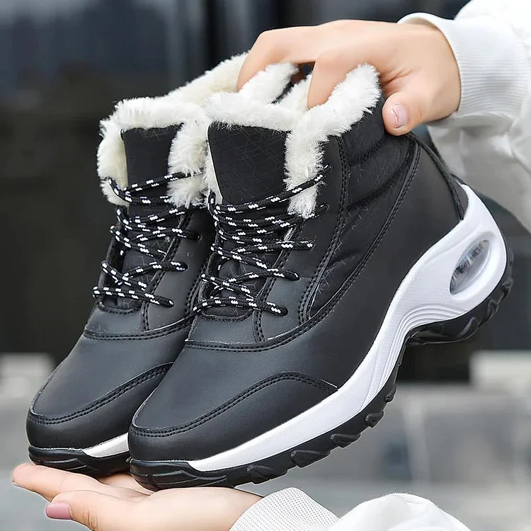 Winter Air Cushion Thick Soled Rocking Shoes