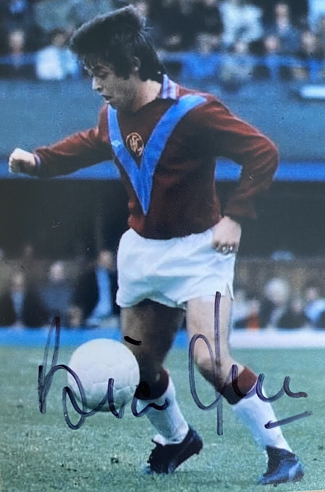 Brian Flynn Genuine Hand Signed 6x4 Burnley Photo Poster painting