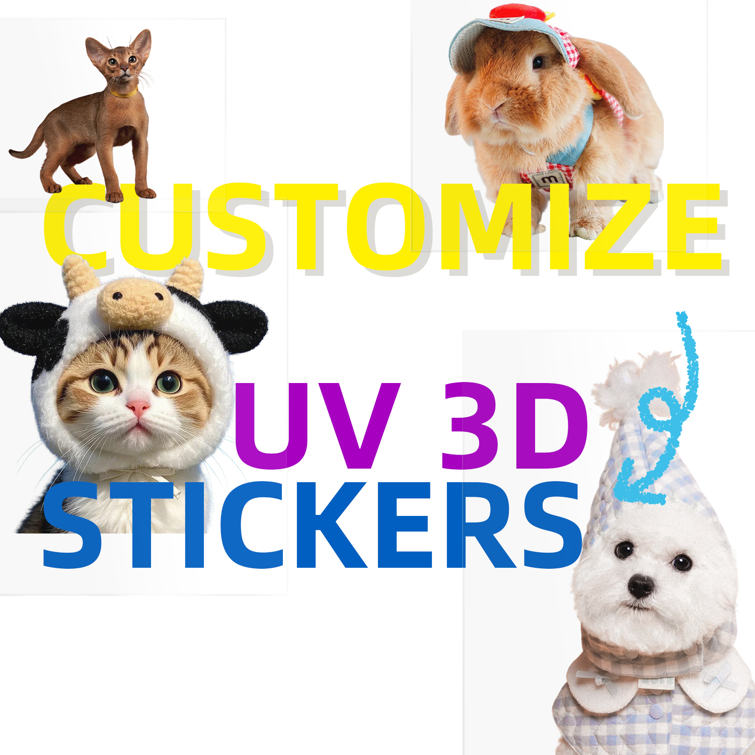 Custom DTF Transfer Stickers