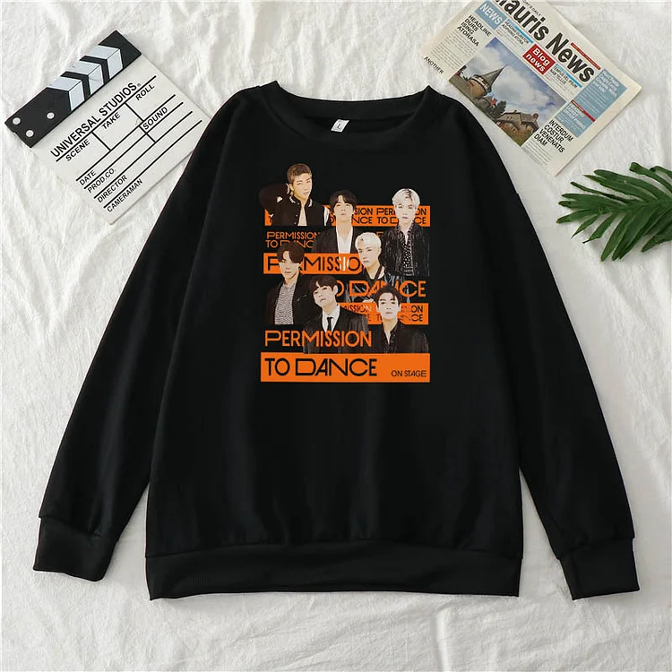 Permission To Dance Concert Loose Sweater