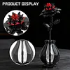 Gothic Floral Flower Model Set Eye-Catching Table Centerpiece Horror Skeleton Bouquet Building Set for Adults Kids Holiday Birthday Gift (Dahlia)