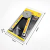 360 Degree Miter Saw Protractor w/Leveling Bubble Angle Finder Gauge Ruler