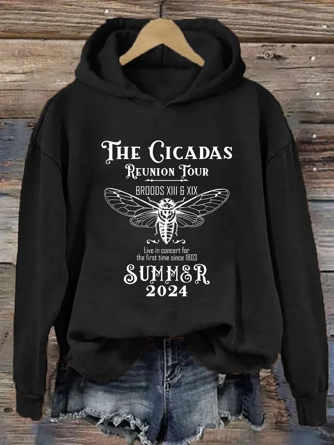 The Cicadas Reunion Tour Graphic Hoodie