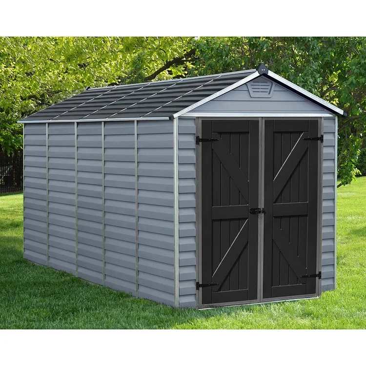 Skylight 6 Ft. W X 12 Ft. D Plastic Storage Shed