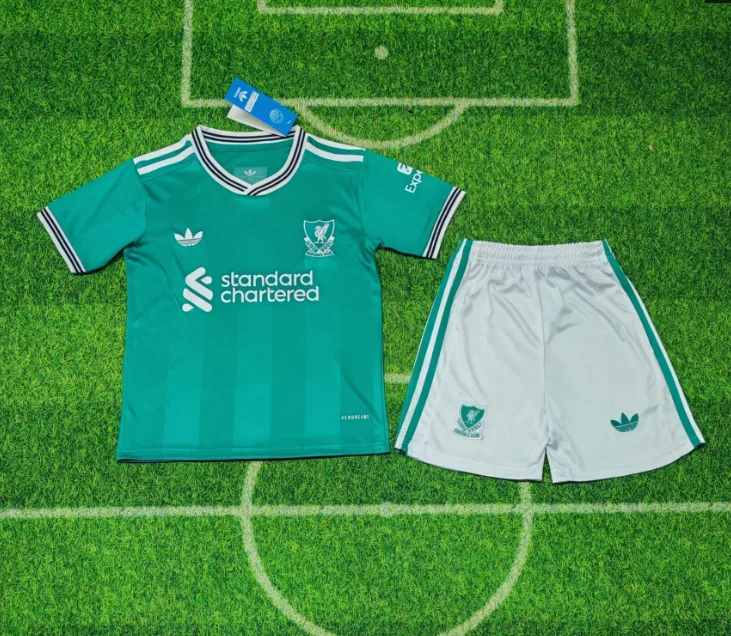 25/26 Liverpool's second guest children's clothing