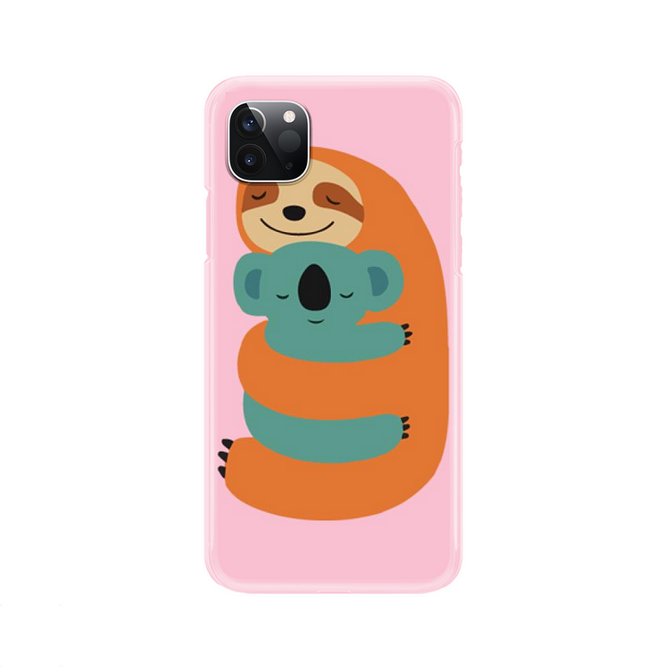 Warm Embrace, Sloth iPhone Case