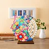 Diamond Painting Calendar Ornaments Wooden Rotating Calendar Desk Decor Kit