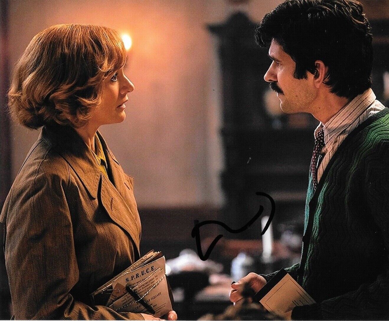 * EMILY MORTIMER * signed 8x10 Photo Poster painting * MARY POPPINS RETURNS * COA * 1