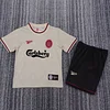Joyfball 1996-1997 Kids Size Retro Liverpool Away Football Jersey 1:1 Thai Quality