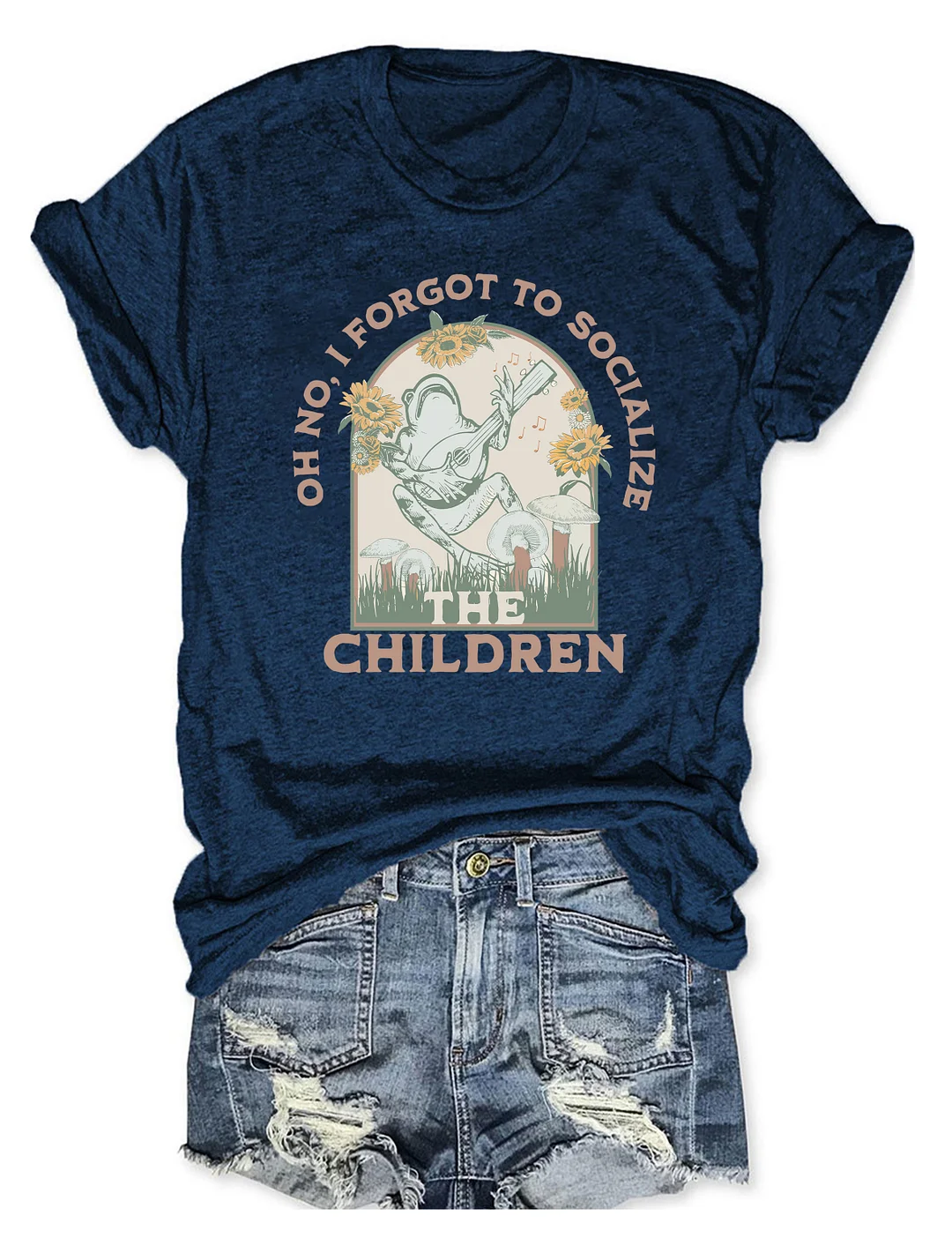 Oh No I Forgot To Socialize The Children T-shirt