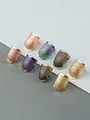 Cross-Stitch Tools Retro Adjustable Thimble Non-Slip Hand Sewing Thimble Ring
