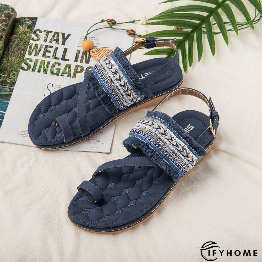 Women Spring Band Artificial Fashion Daily Sandals | IFYHOME