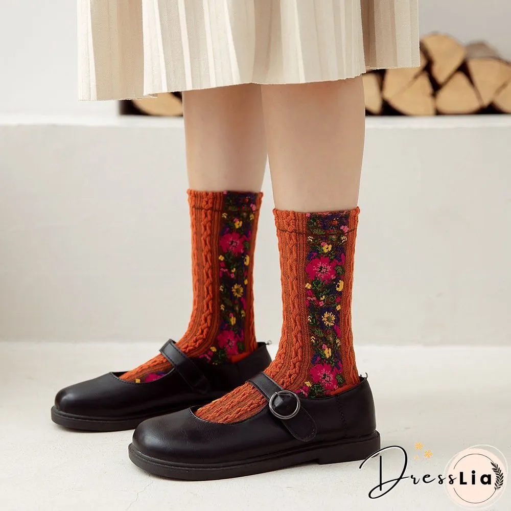 Breathable Sweet Cotton Women Socks