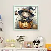 Halloween Witch-11CT Stamped Cross Stitch 40*40cm/15.75*15.75in tapestrymarket
