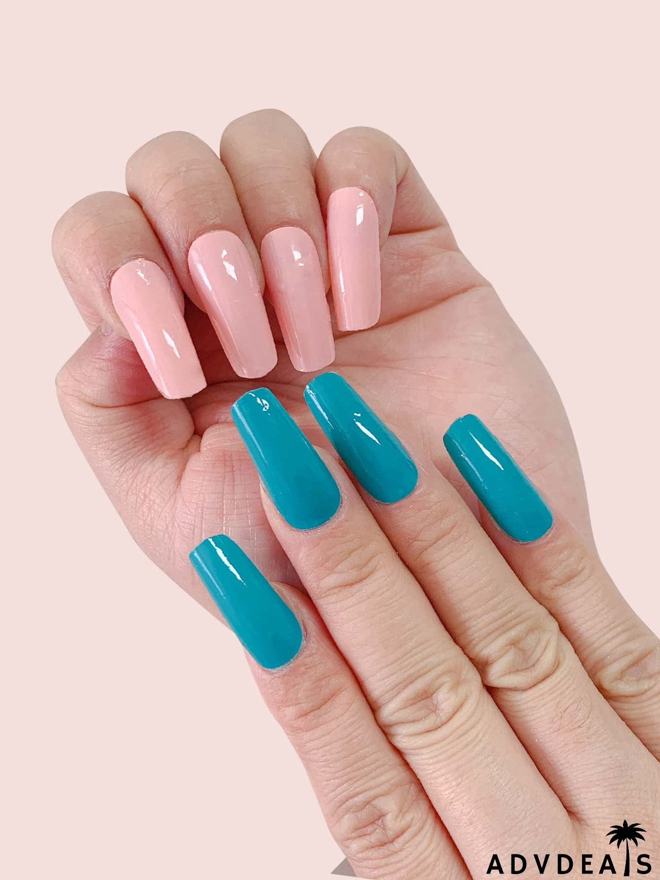 2sheets Nail Sticker & 1pc Nail File