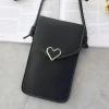 Borsa per cellulare touch screen da donna
