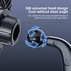 USB Single Head Car Fan 12V/24V with Suction Cup Windshield Desk Fan Auto Cooler
