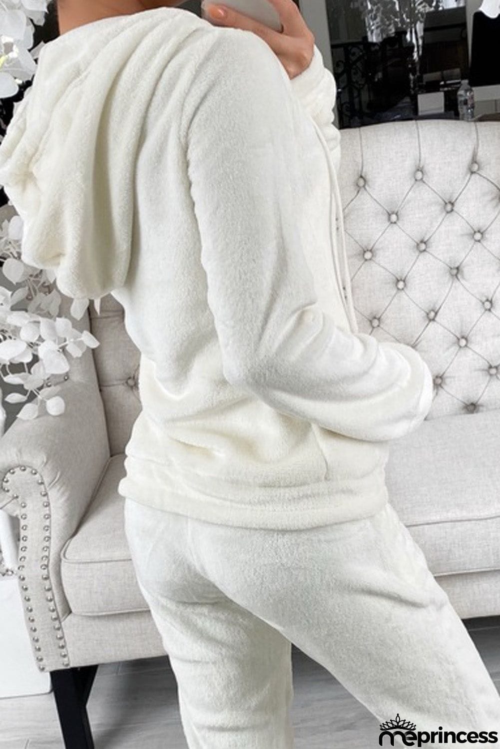 Fleece Hoodie and Pants Sportswear
