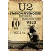U2 - Vintage Metal Signs - 20*30cm/30*40cm - Music