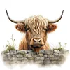 (US Local)Highland Yak-11CT Counted Cross Stitch Kit(40x40cm)