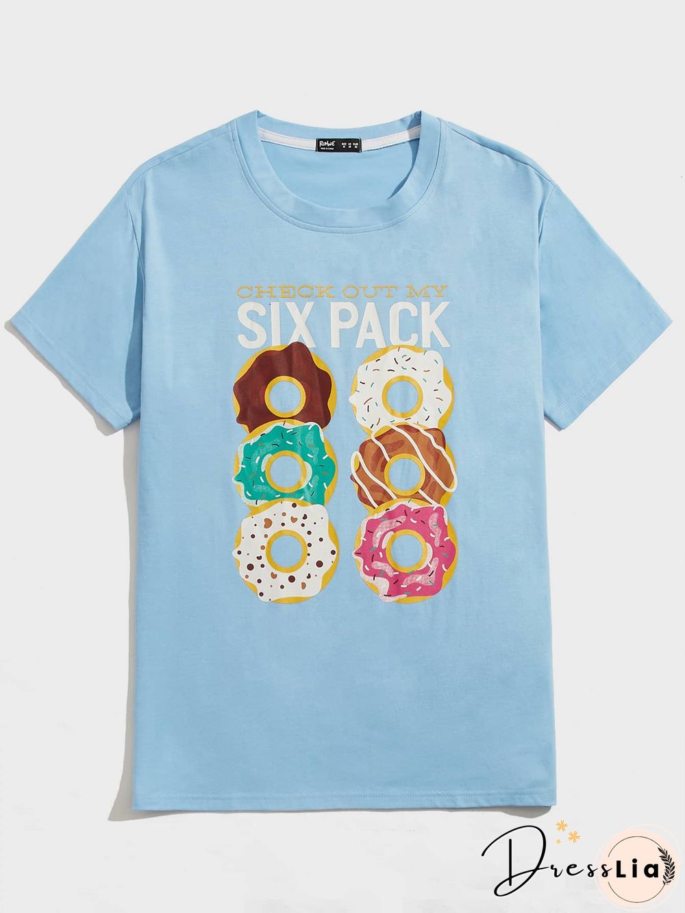 Guys Slogan Donut Graphic Tee