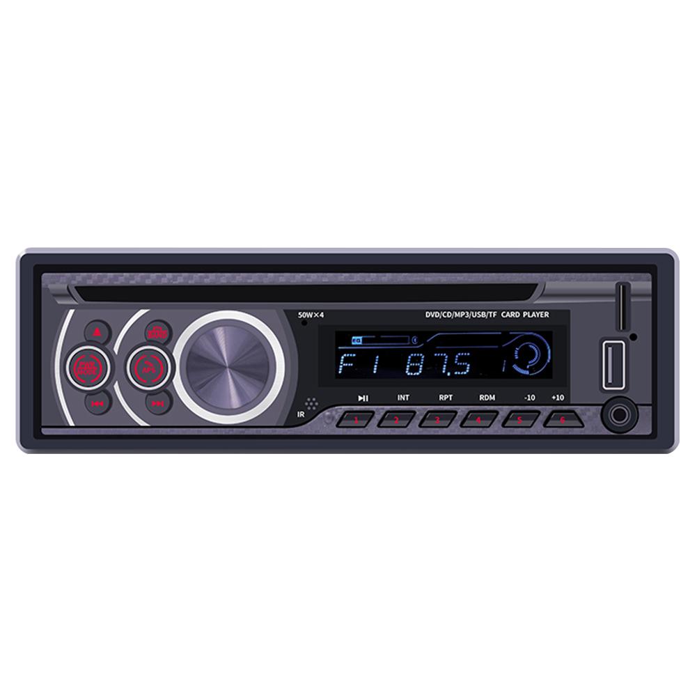 

SWM 8169A Bluetooth-compatible Car Stereo CD VCD DVD Player AUX USB FM Radio Head Unit, Without camera, 501 Original