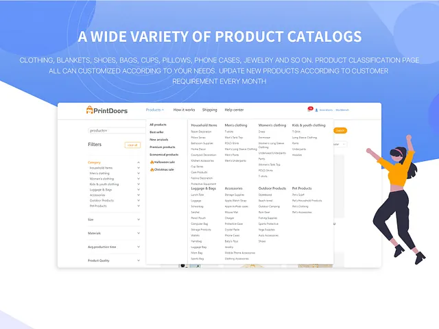 PrintDoors：Print on Demand