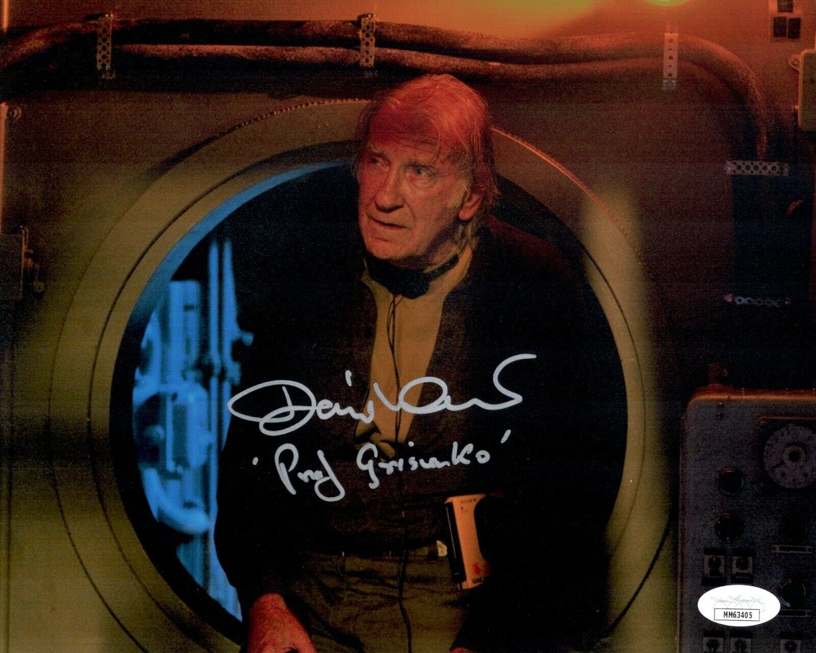 DAVID WARNER Signed Professor Grisenko DOCTOR WHO 8x10 Photo Poster painting JSA COA Cert