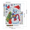Diamond Painting-DIY Full Round Drill Christmas Snowman