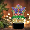 DIY Diamond Painting 7 Color Night Light Lamp Home Decoration Ornament Gift Kit(Butterfly)