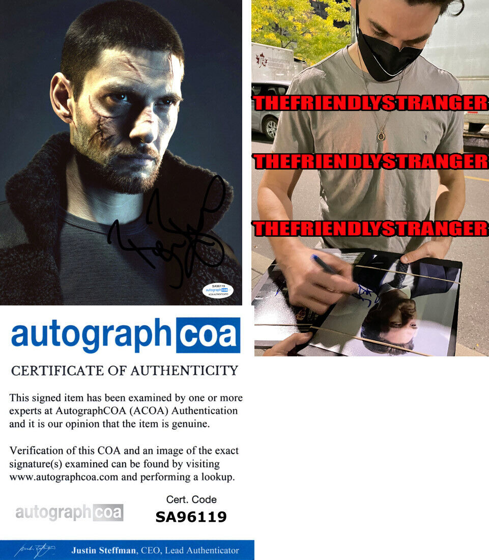 BEN BARNES signed Autographed THE PUNISHER