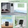 9 In 1 Multifunctional Air Quality Detector Carbon Dioxide Airs Tester Gas Detector LCD Screen Temperature/Humidity Tester Noise/CO2/TVOC/AQI/C6H6/HCHO/CO Detect