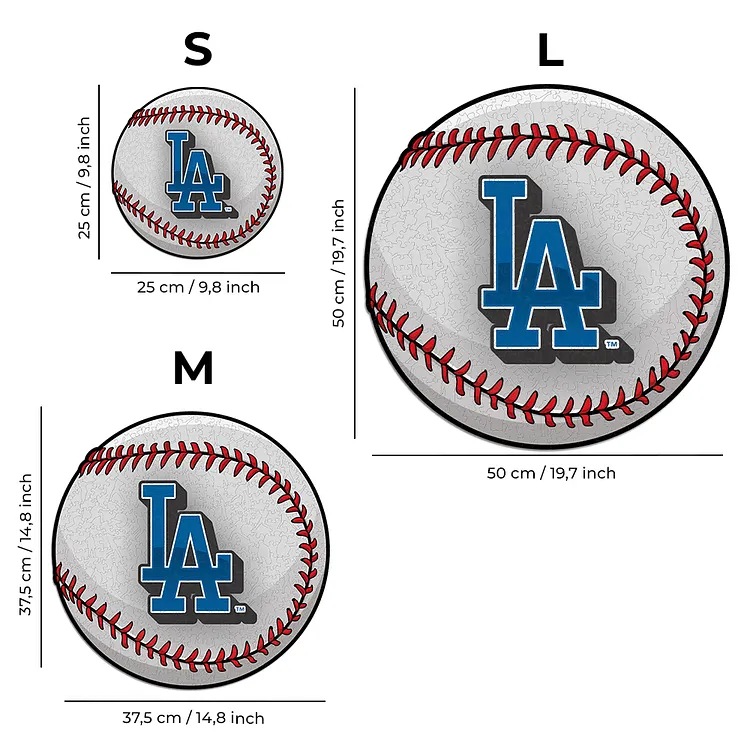 Los Angeles Dodgers™ - Wooden Puzzle