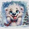(Multi-Style) Winter Animal-18CT Stamped Cross Stitch 30*30cm/11.81*11.81in tapestrymarket